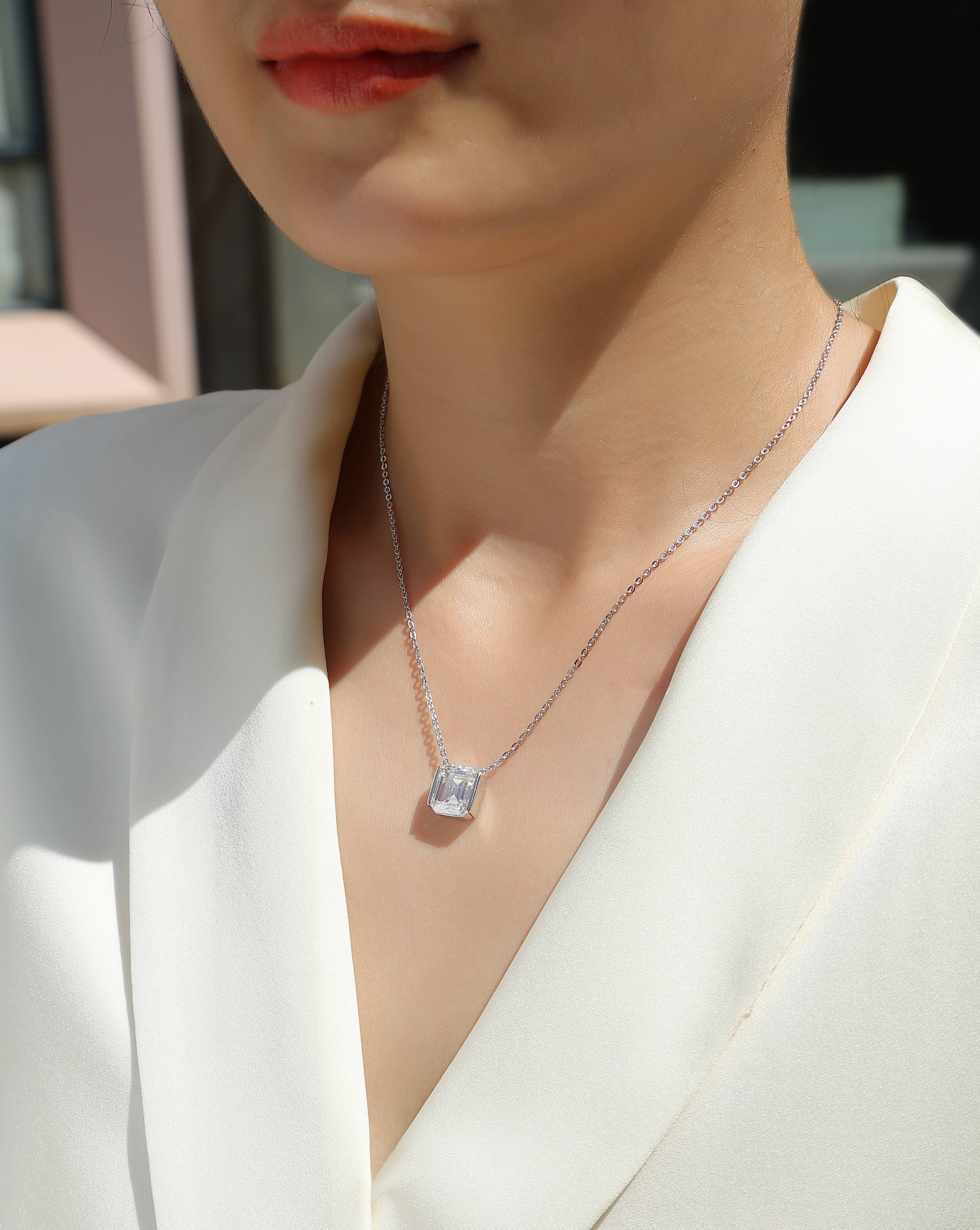 The Brilliance In A Small Space - A Fashionable And Trendy Necklace Pendant Set With