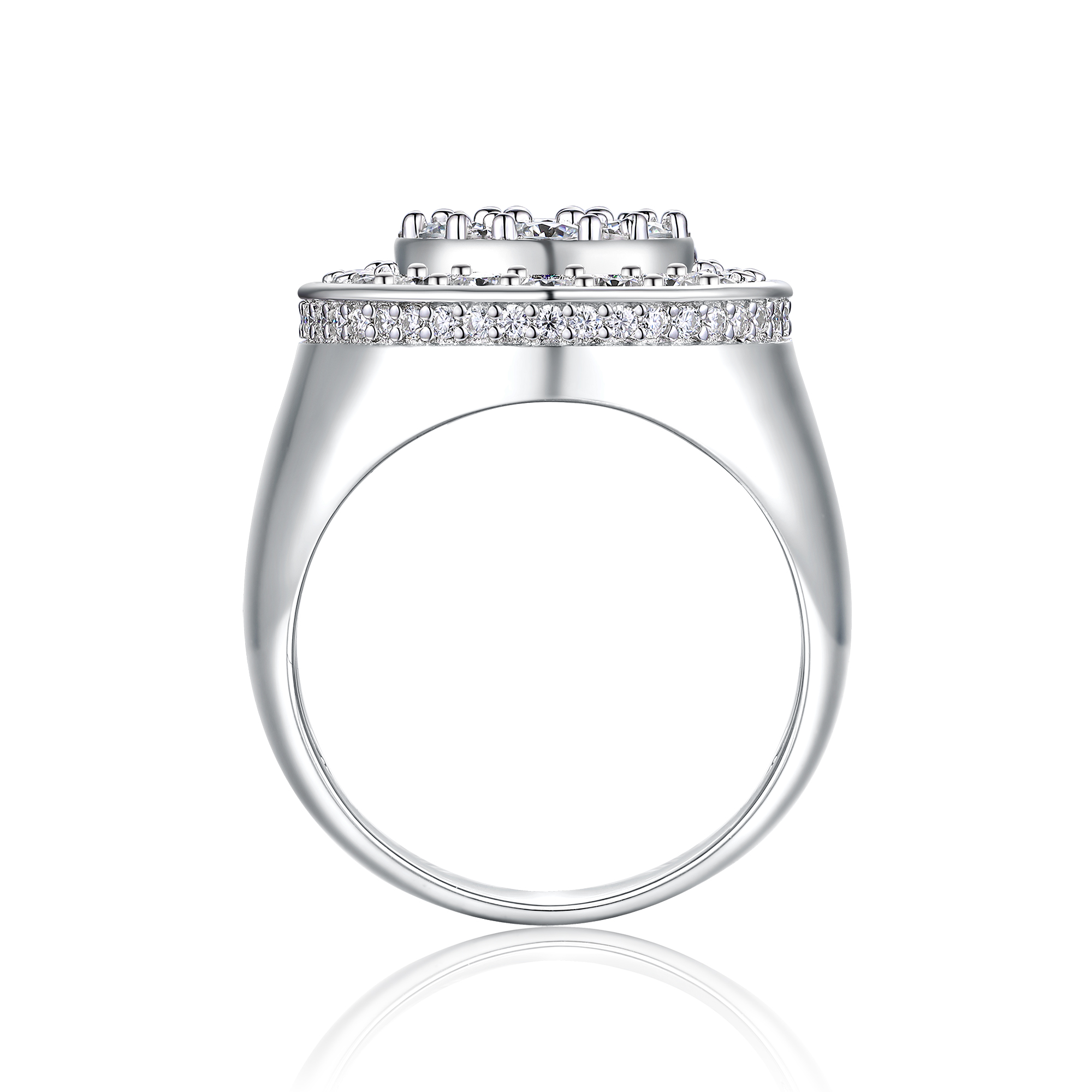 The Crown Of Kings - Men's Ring, Diamond Ring And Wedding Ring Set With Top-quality