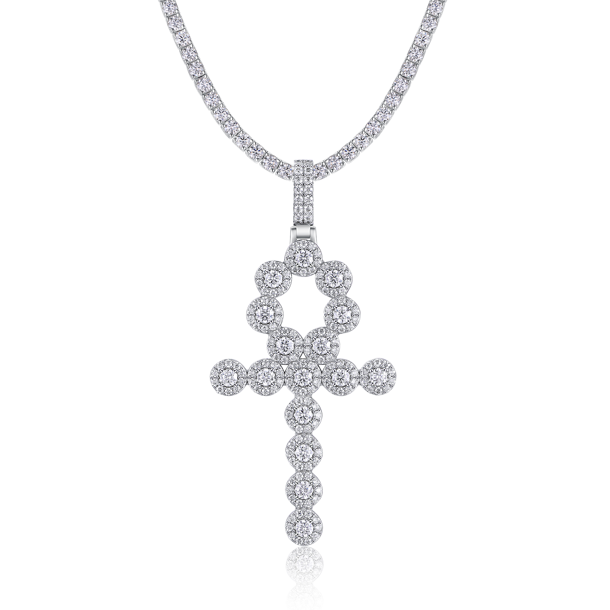 The Key To Holy Radiance - A Fashionable And Trendy Necklace Pendant Set With Top-quality