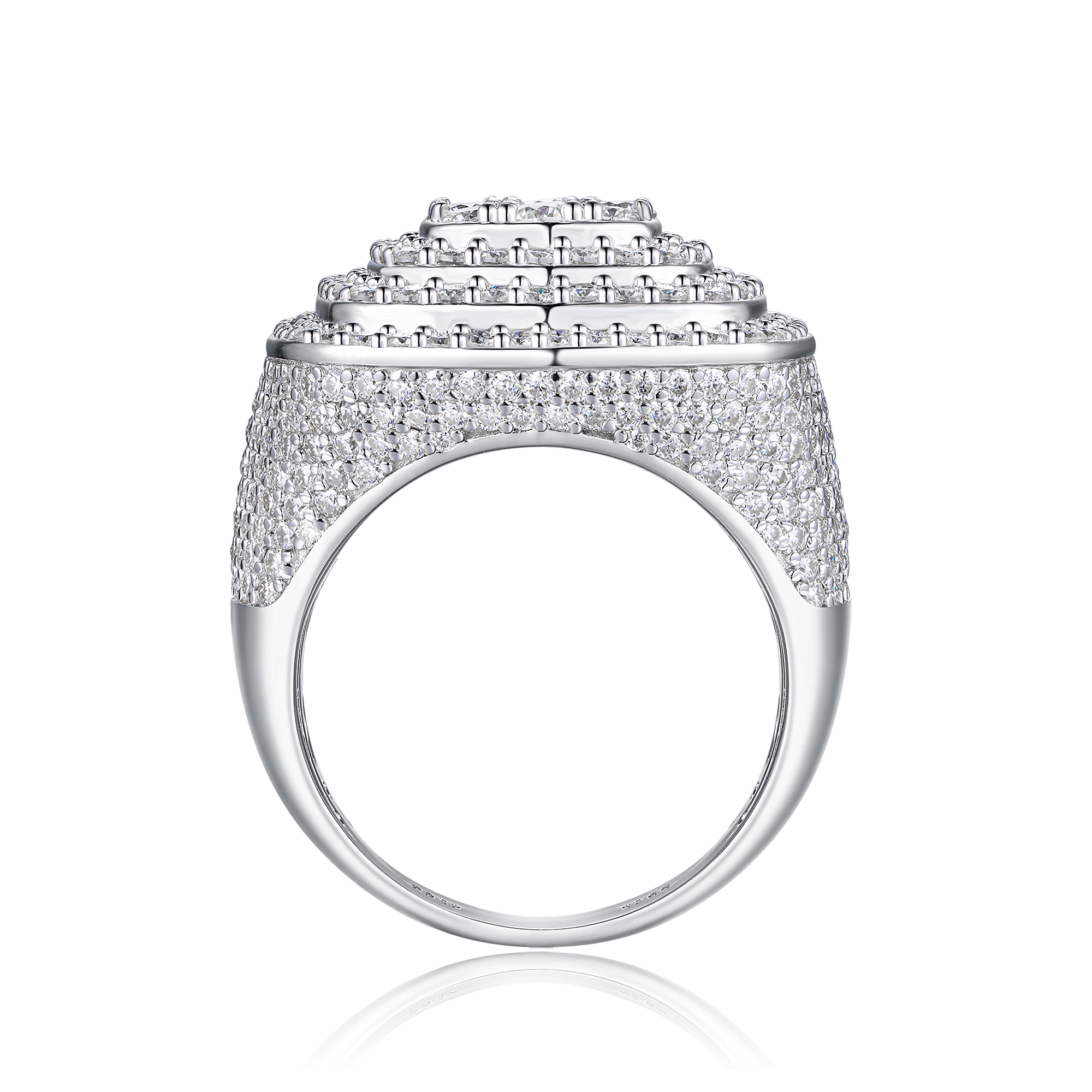 The Legendary King - Men's Ring, Diamond Ring And Wedding Ring Set With Top-quality