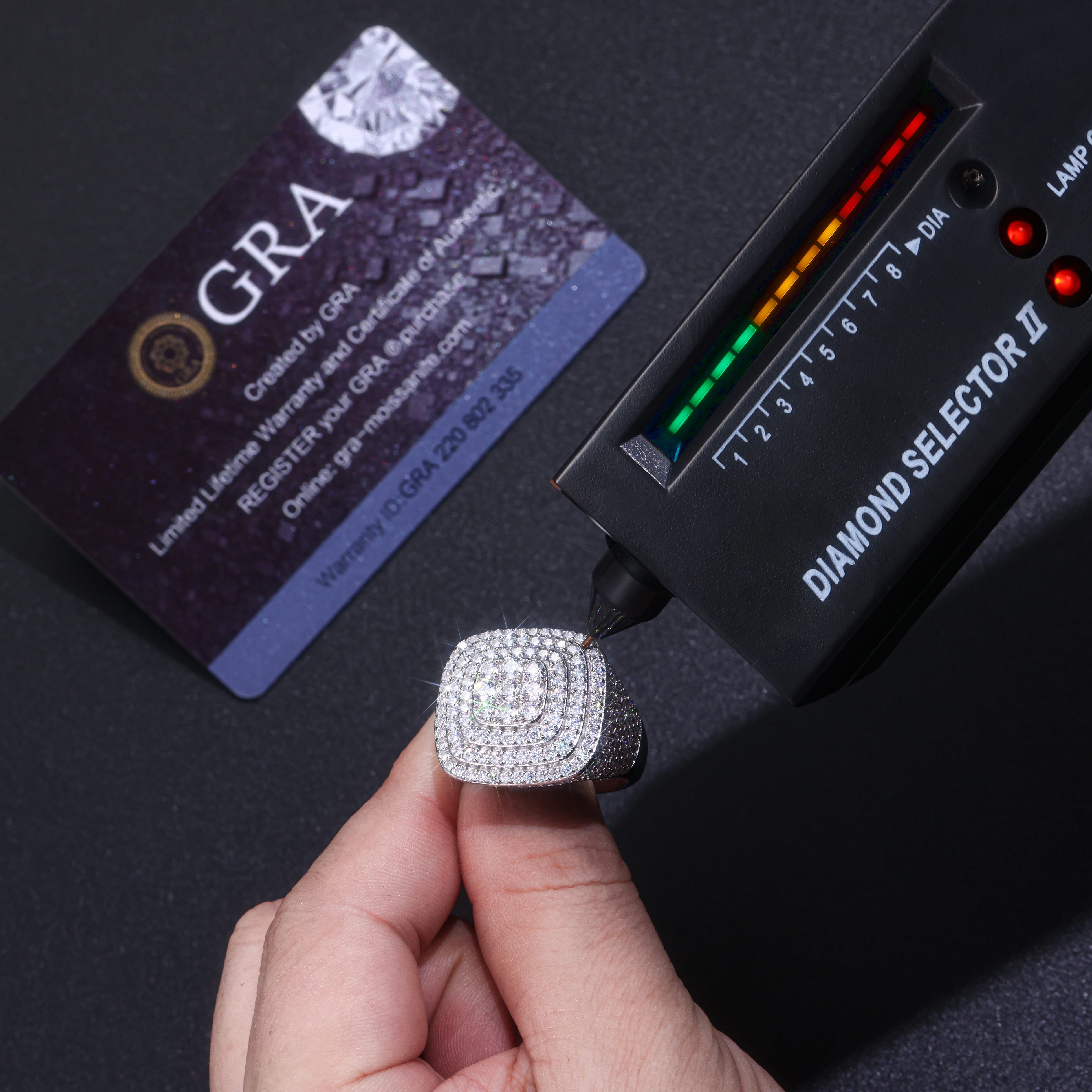 The Legendary King - Men's Ring, Diamond Ring And Wedding Ring Set With Top-quality