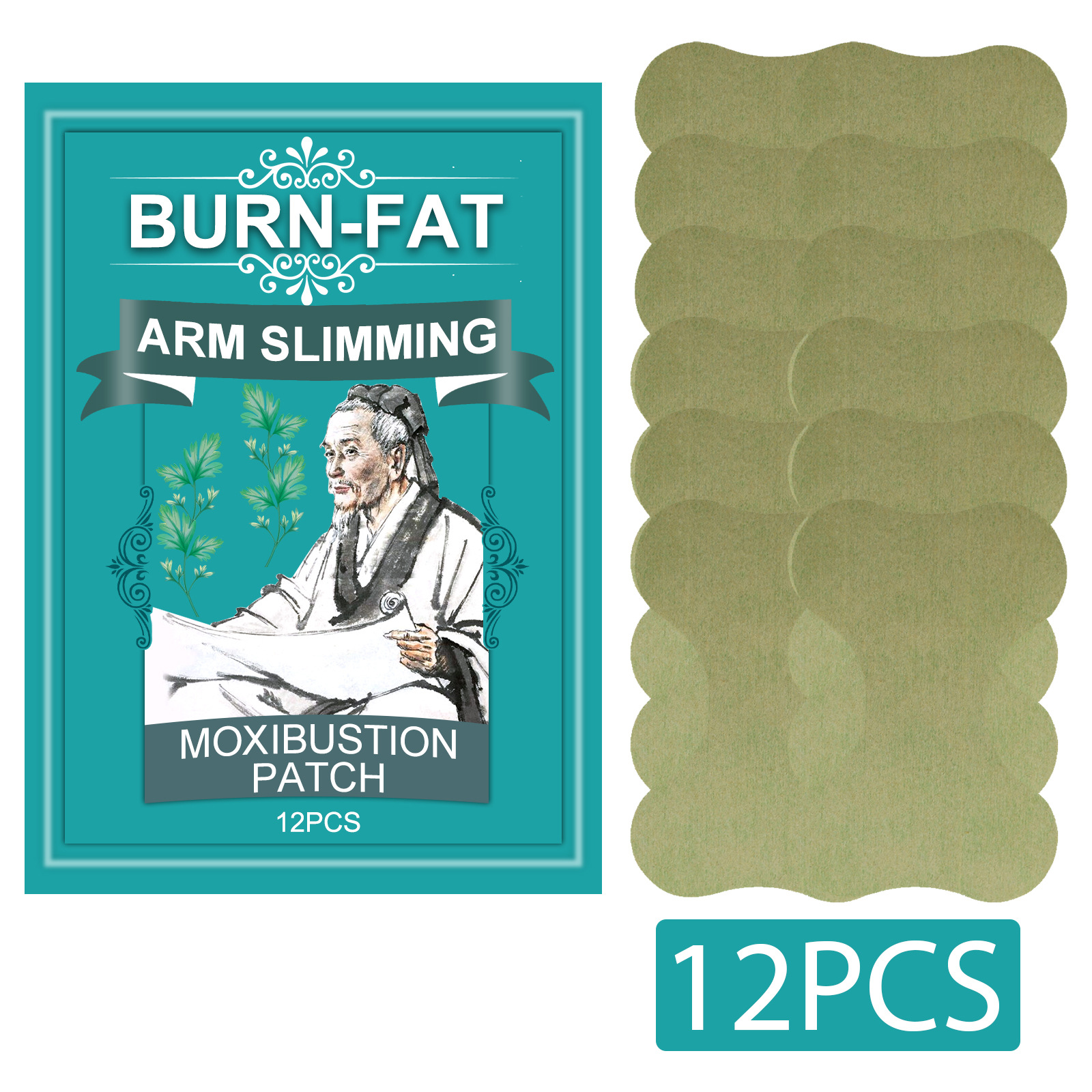 Thin Arm Patch Weight Loss Stickers Cellulite Removal Fat Burning Slimming Body Massage