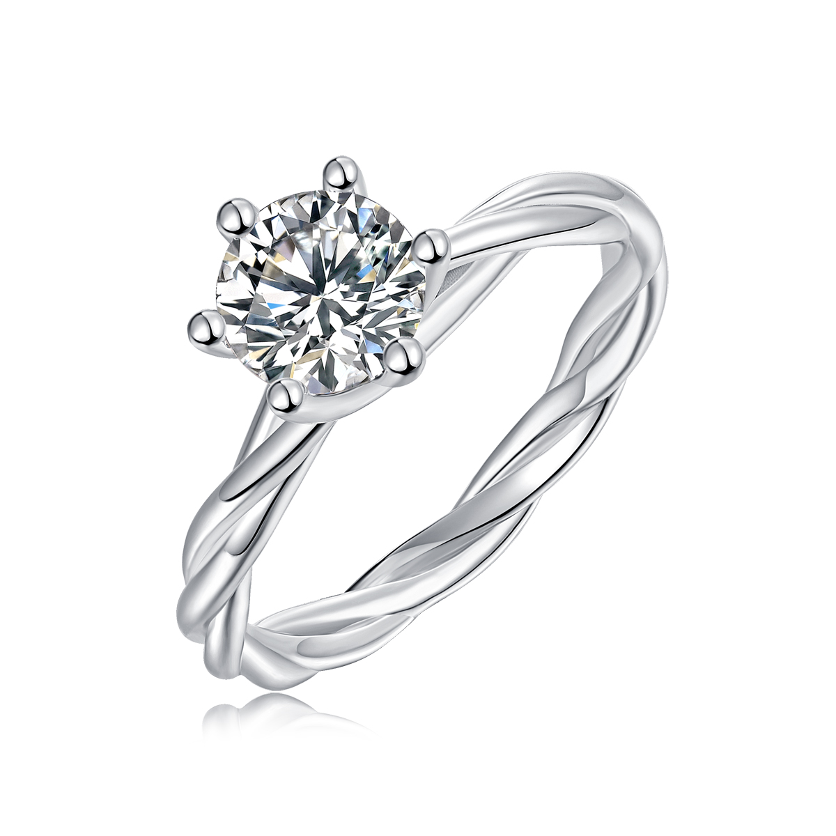 Thorns Vine Man - Set With Top-quality Moissanite Silver And Platinum-plated Diamond