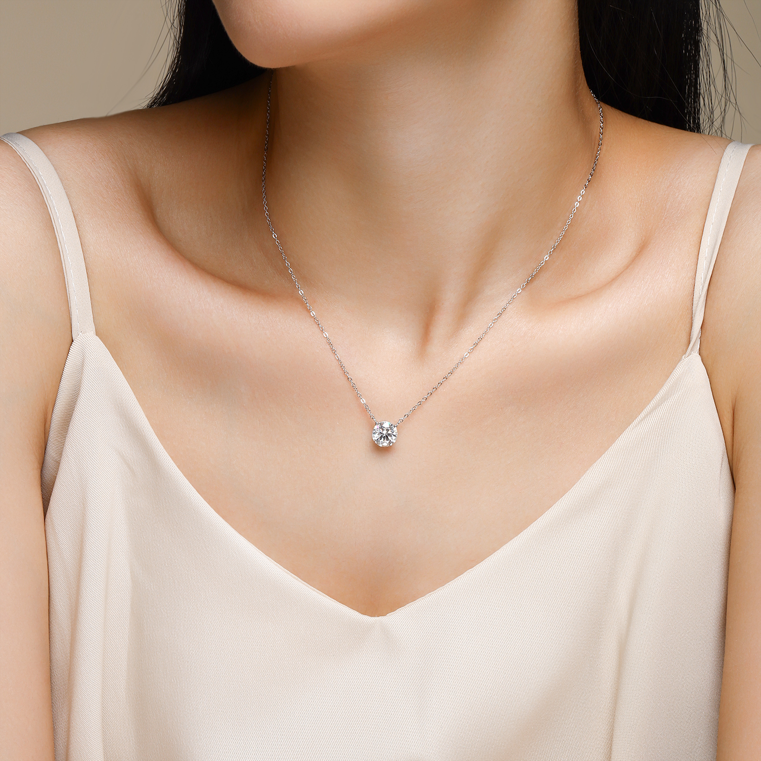 Time Chain - A Fashionable And Light Luxury Jewelry Pendant Necklace Set With Top-quality