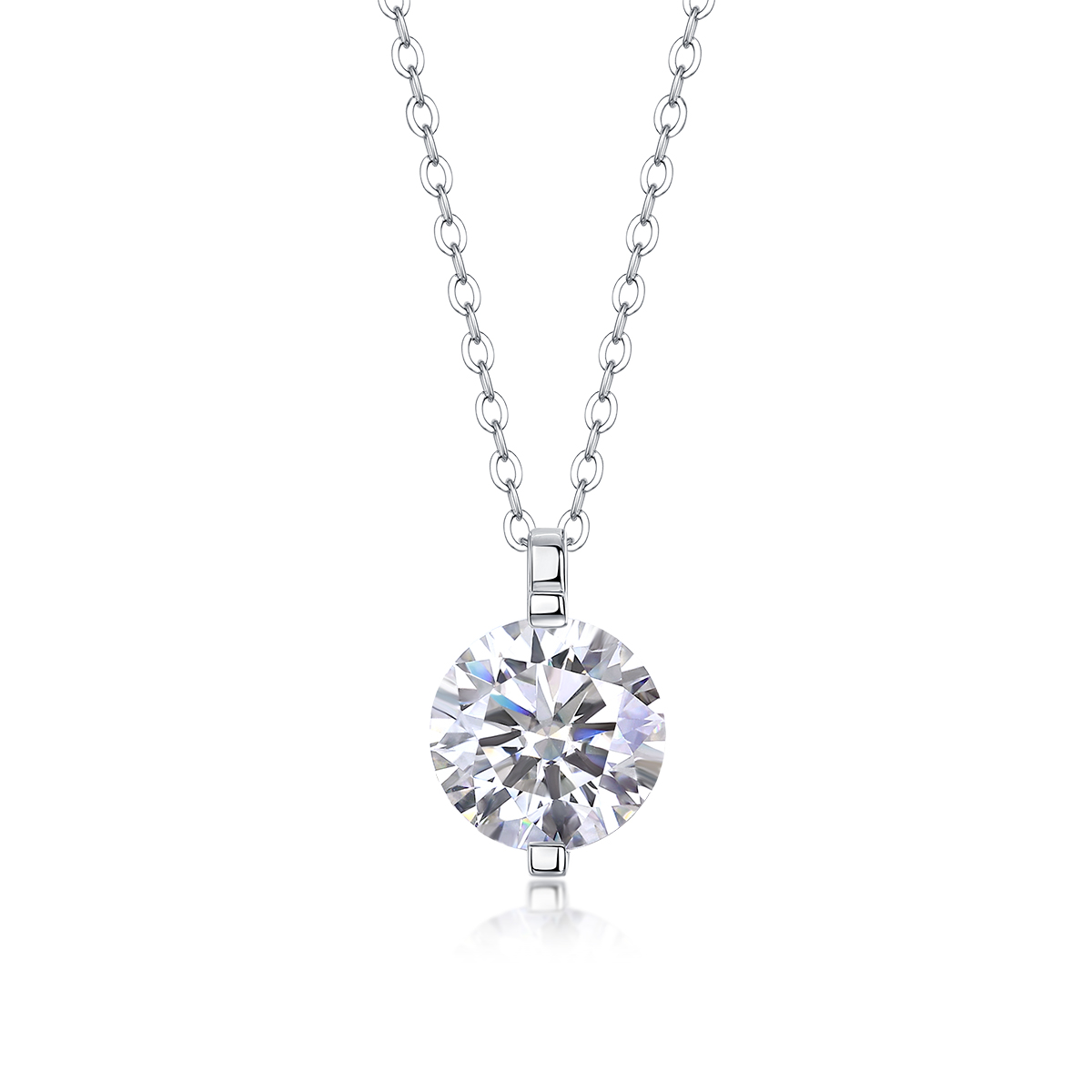 Time Endures - A Fashionable And Light Luxury Jewelry Pendant Necklace Set With