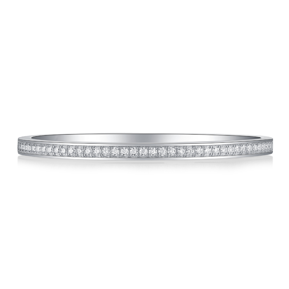 Token Of Love - A Luxurious And Fashionable Light Luxury Jewelry Silver Bracelet And