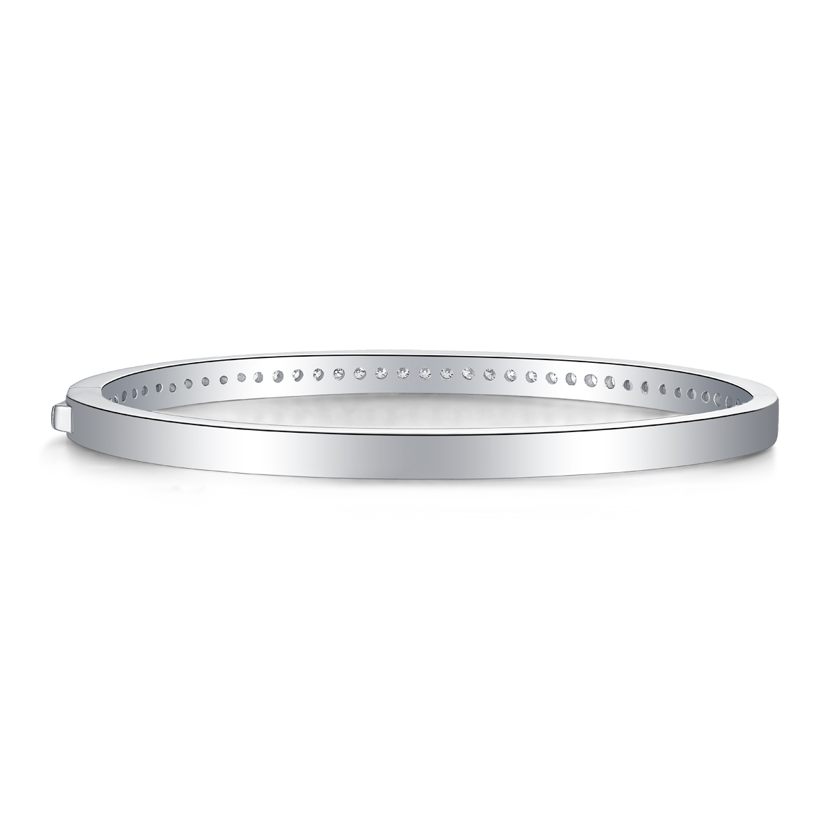 Token Of Love - A Luxurious And Fashionable Light Luxury Jewelry Silver Bracelet And
