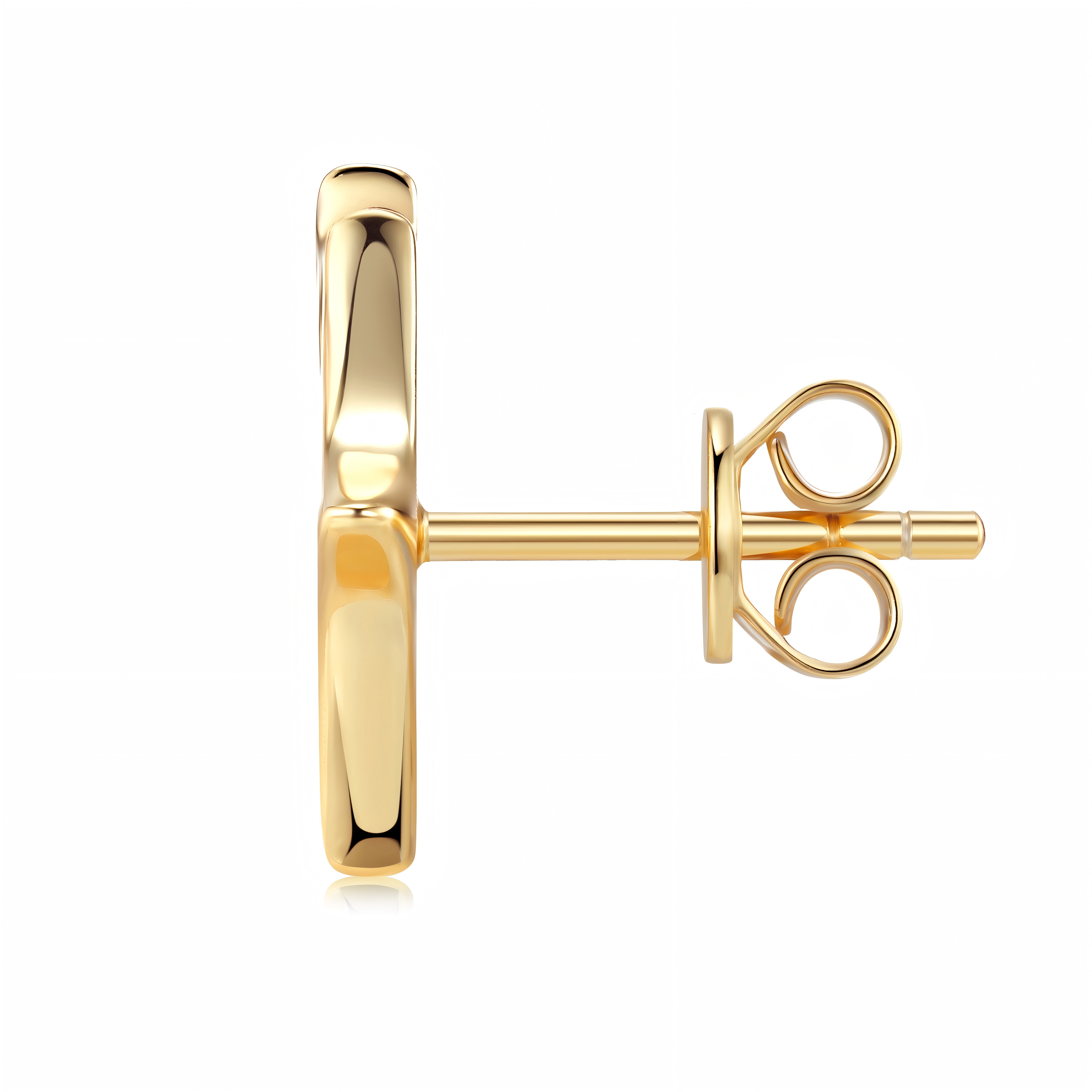 Top-quality Moissanite Luxury And Fashionable Light Luxury Jewelry Silver Stud Earrings
