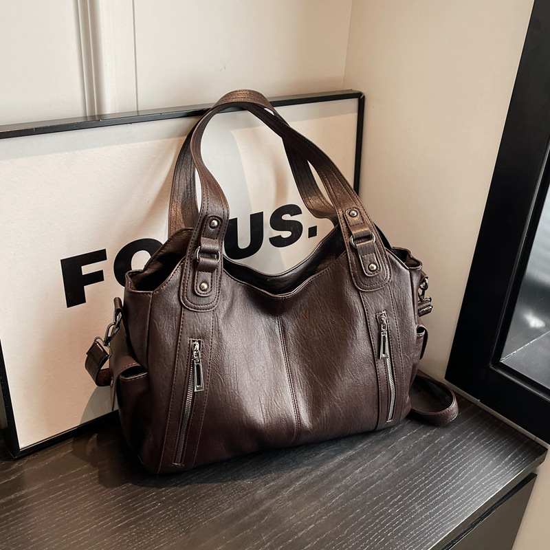 Tote Bag, Large Capacity, Women's European And American Style, High-End Underarm Bag