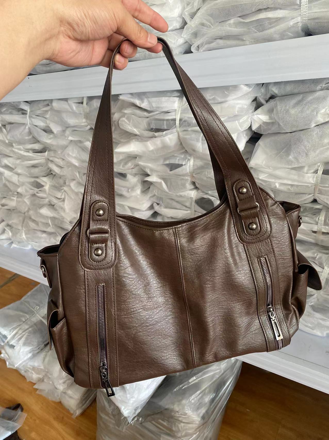 Tote Bag, Large Capacity, Women's European And American Style, High-End Underarm Bag