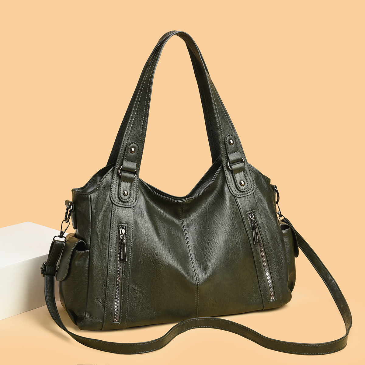 Tote Bag, Large Capacity, Women's European And American Style, High-End Underarm Bag