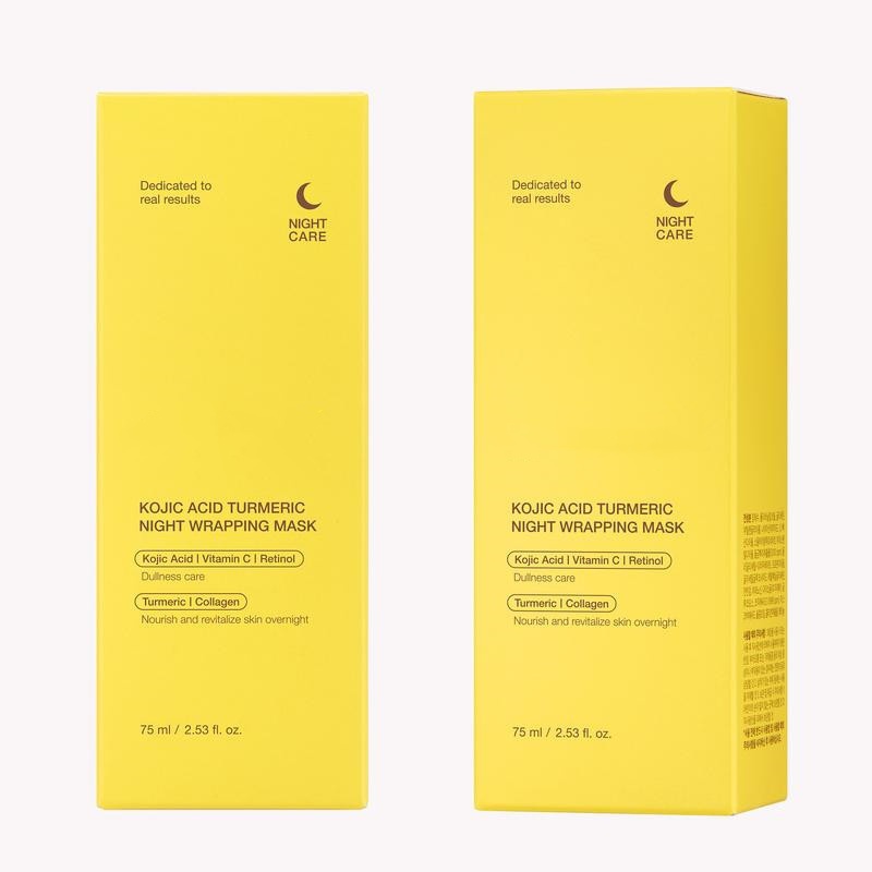 Turmeric Night Tearing Mask Hydrating And Moisturizing Water HD Screen Film
