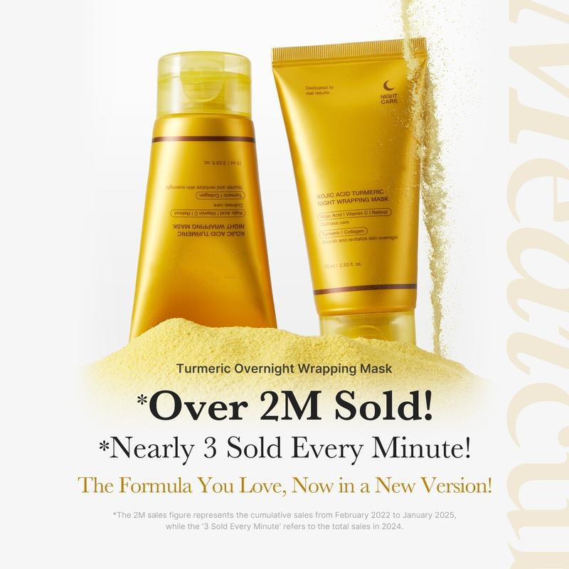 Turmeric Night Tearing Mask Hydrating And Moisturizing Water HD Screen Film