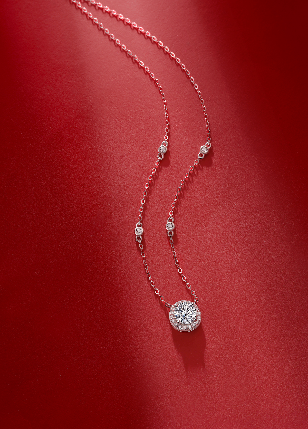 Twinkling Starlight - A Fashionable And Trendy Necklace Pendant Set With Top-quality