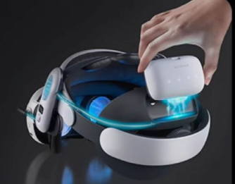 VR-Brille, mehrwinkelverstellbare Kopfbedeckung