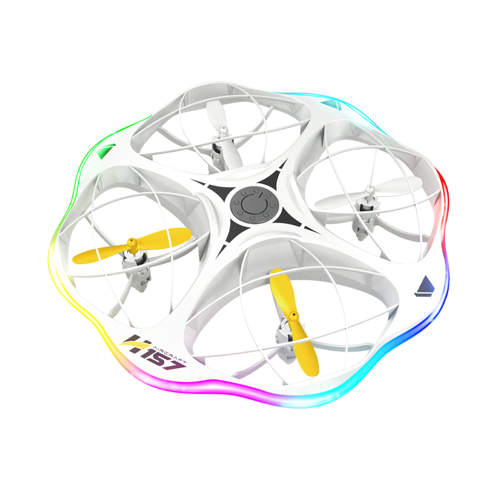 White Dual Electric Drone
