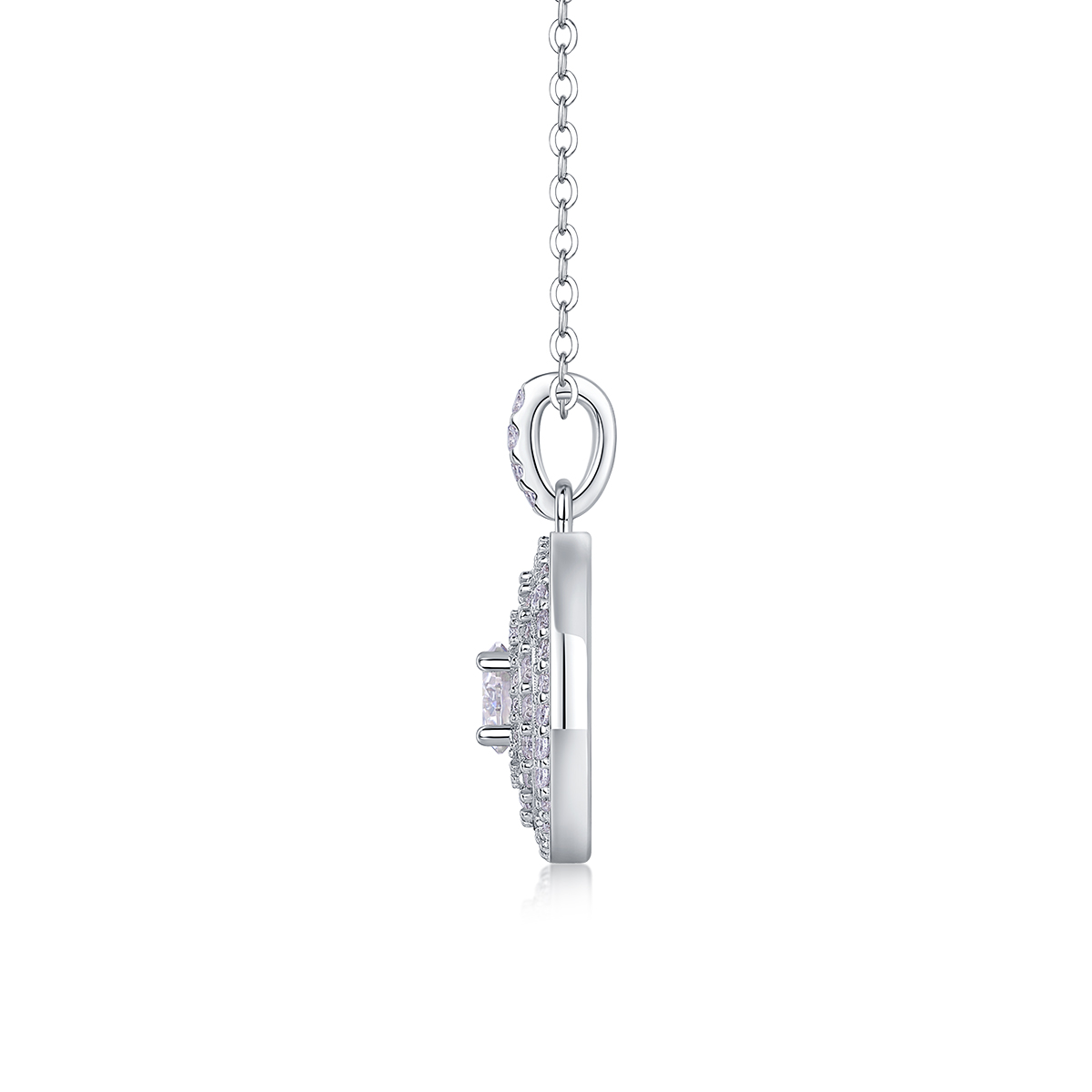 White Dune - A Fashionable And Light Luxury Jewelry Pendant Necklace Set With Top-quality