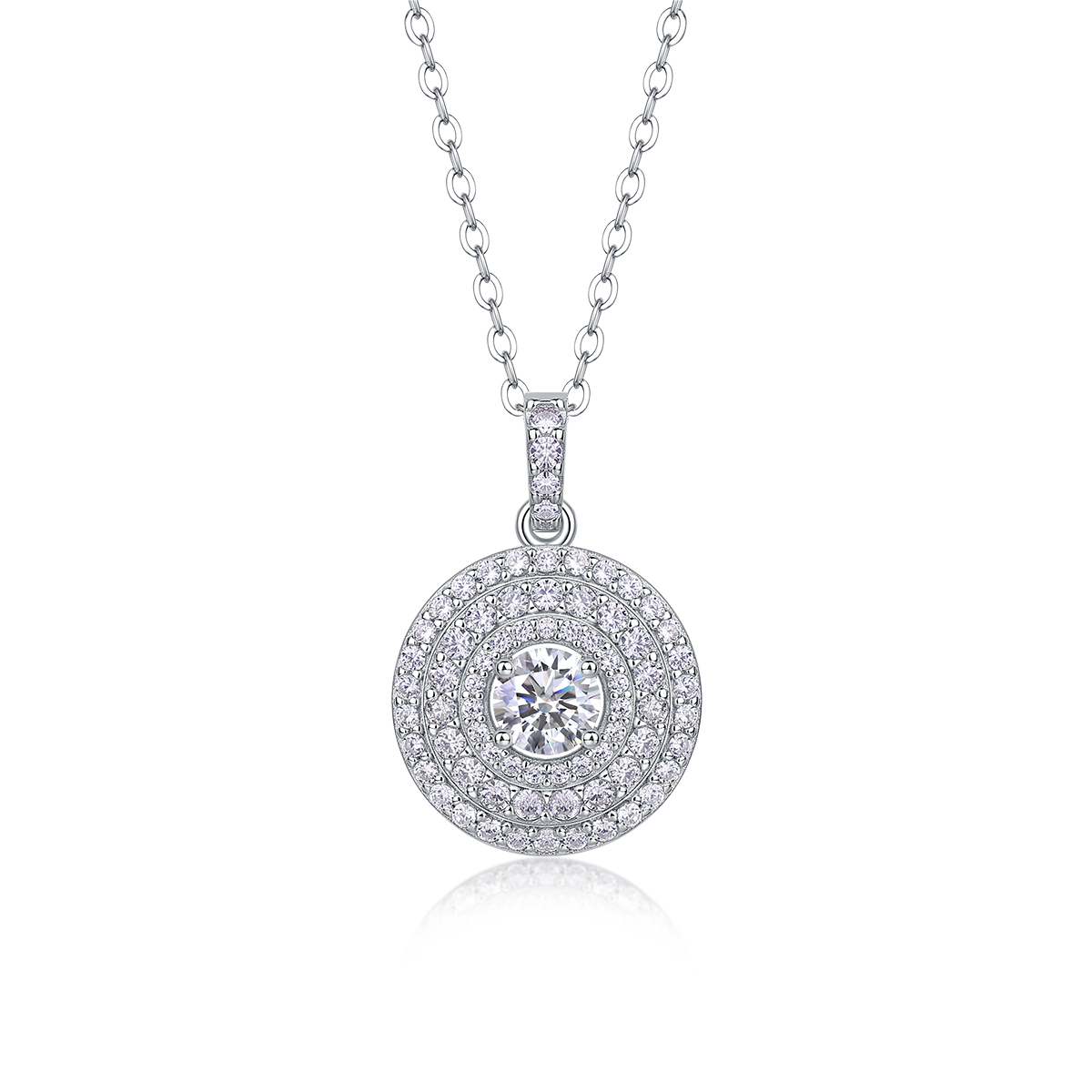 White Dune - A Fashionable And Light Luxury Jewelry Pendant Necklace Set With Top-quality