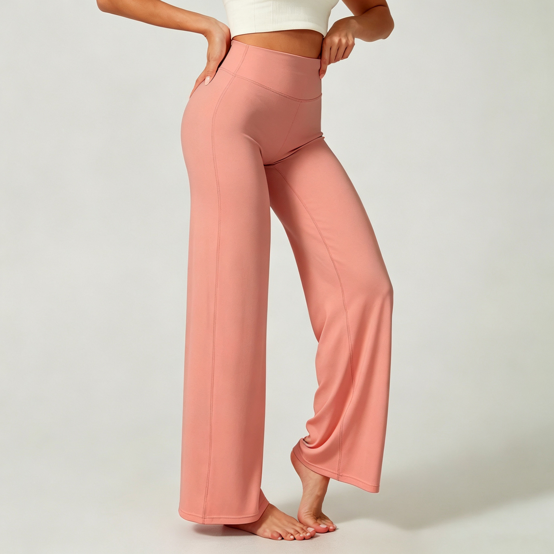 Women's Athletic Yoga Wide-leg Pants