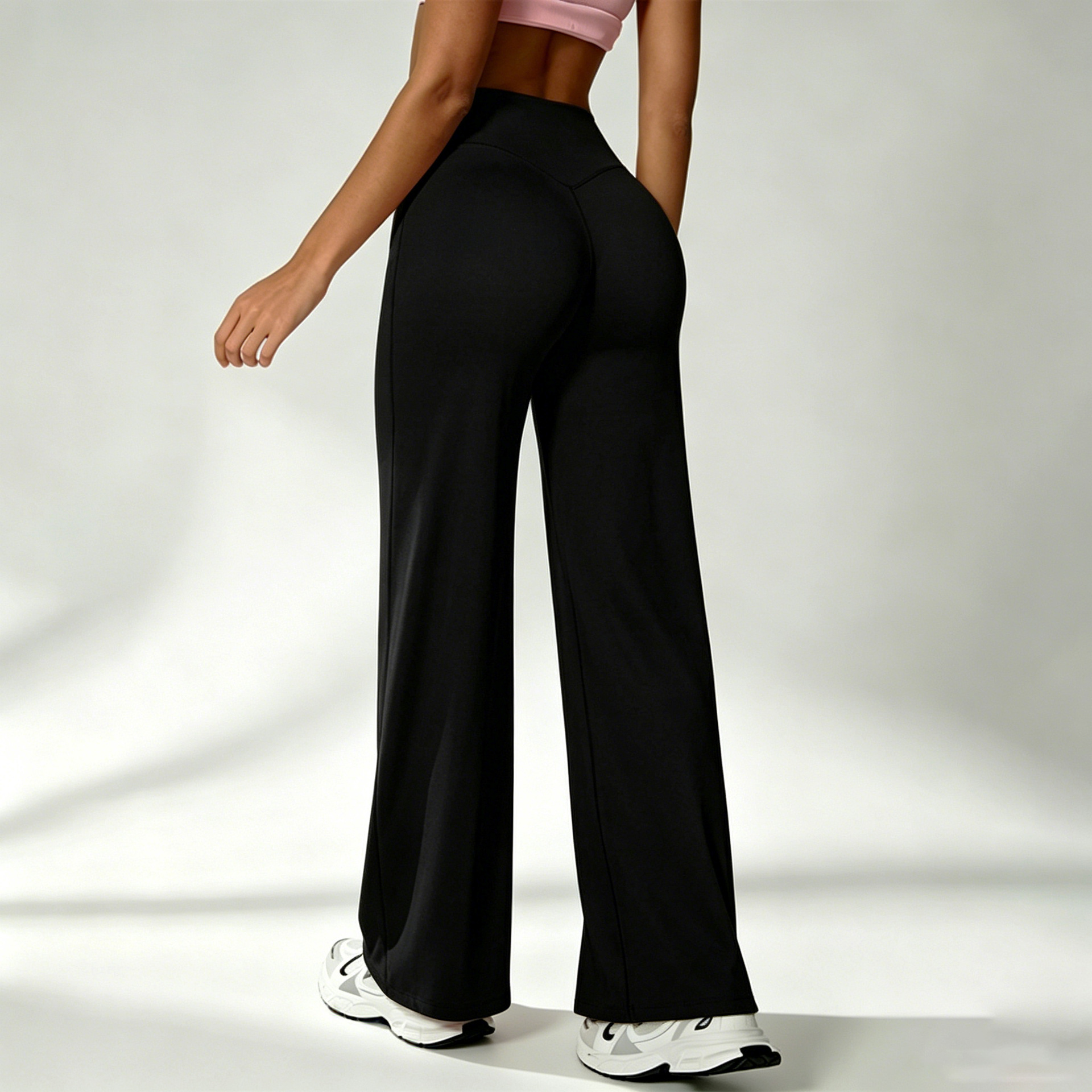 Women's Athletic Yoga Wide-leg Pants