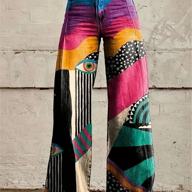 Women's Casual Fashion Loose Jeans