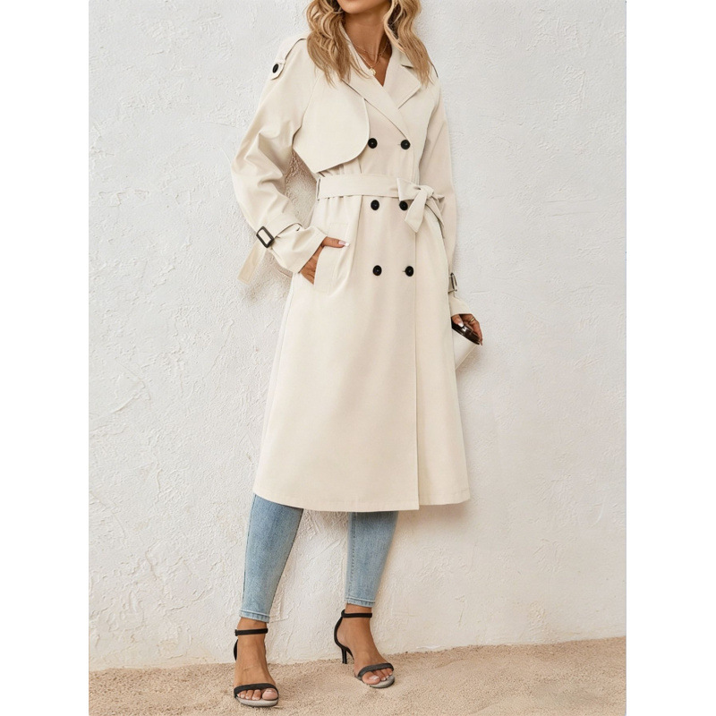 Women's Fallwinter Trench Coat Loose Fit