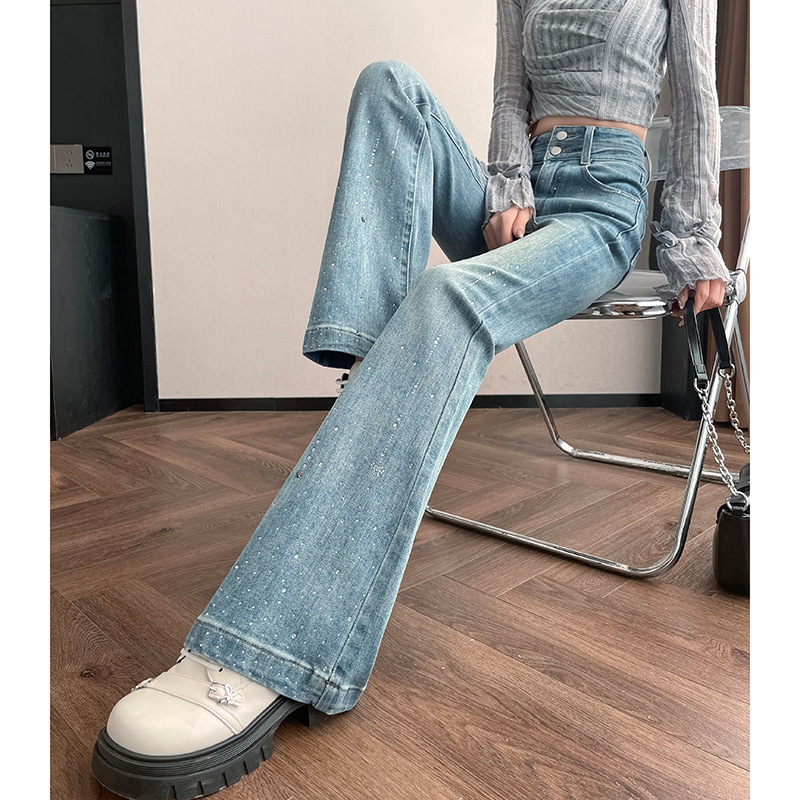 Women's New High-waisted Slimming Fitted Stretch Flared Pants