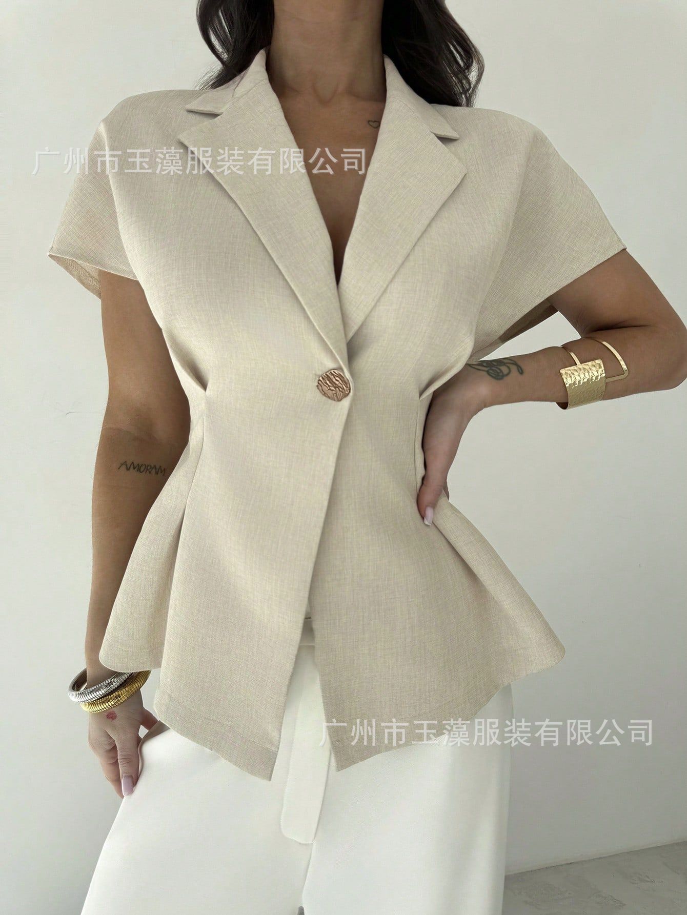 Women's Solid-color Tops
