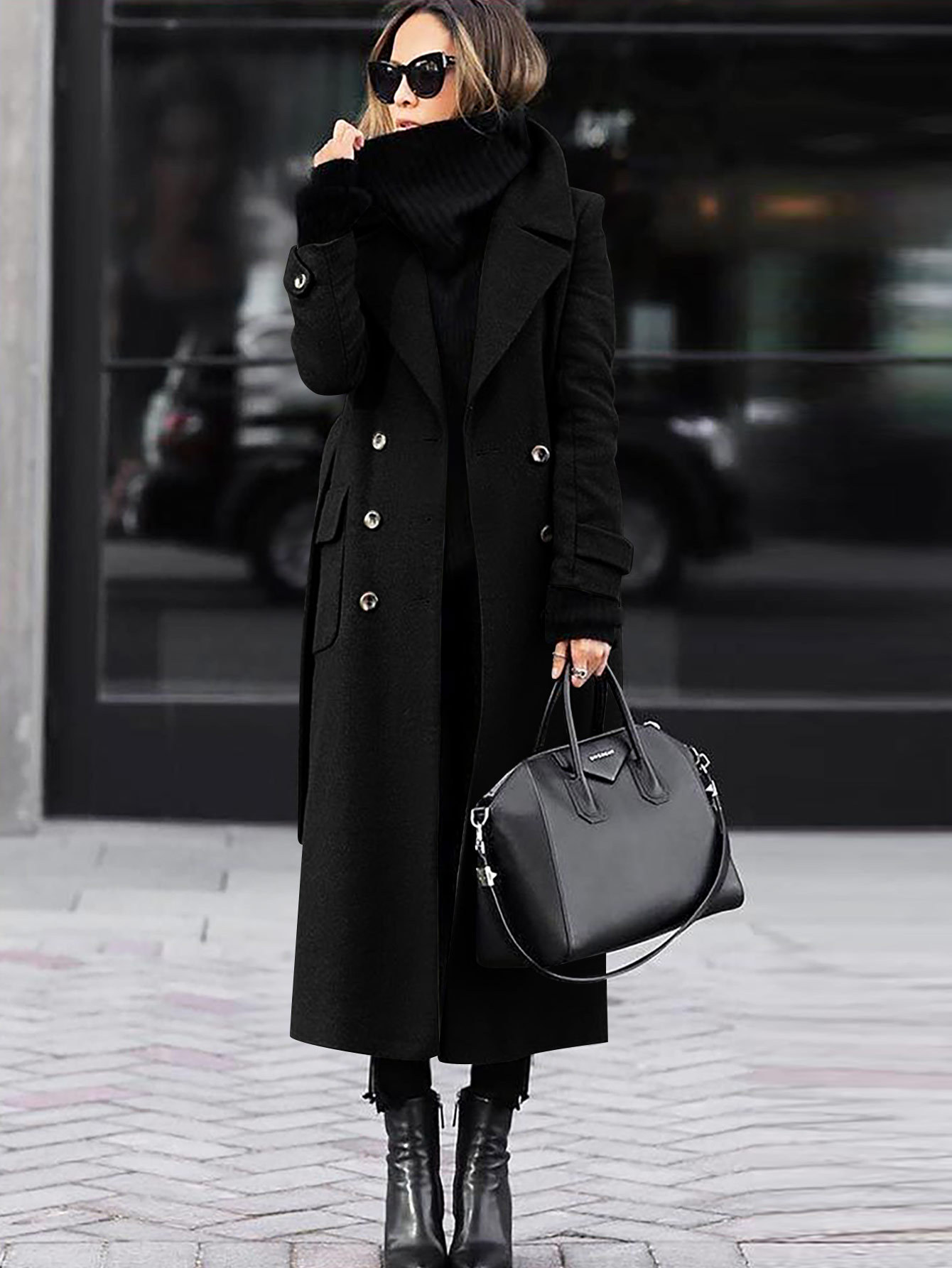 Women's Woolen Casual Fashion Coat Jacket