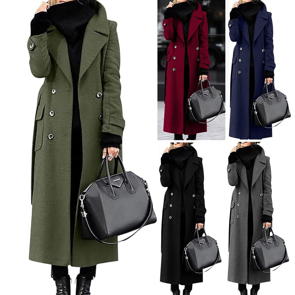Women's Woolen Casual Fashion Coat Jacket
