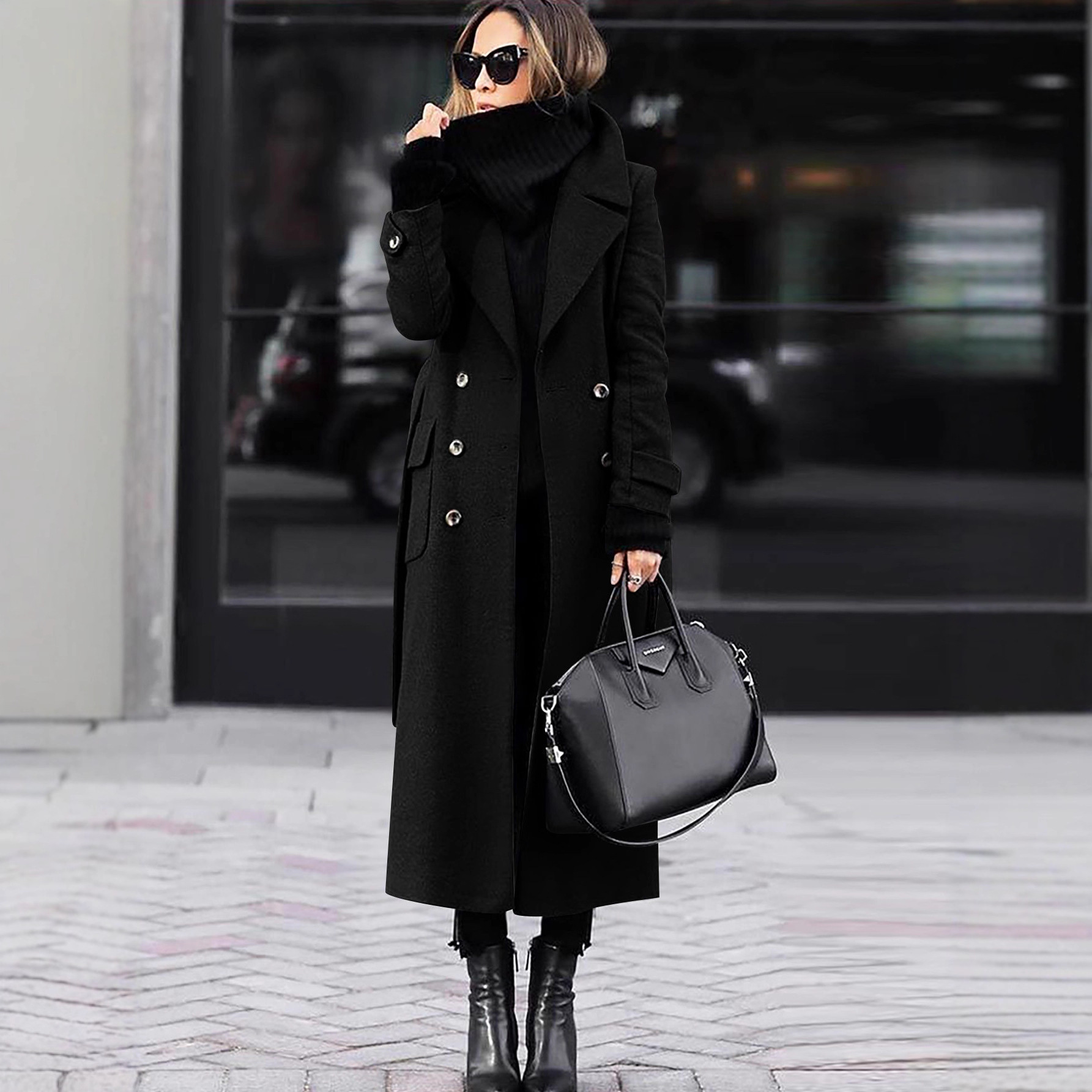 Women's Woolen Casual Fashion Coat Jacket