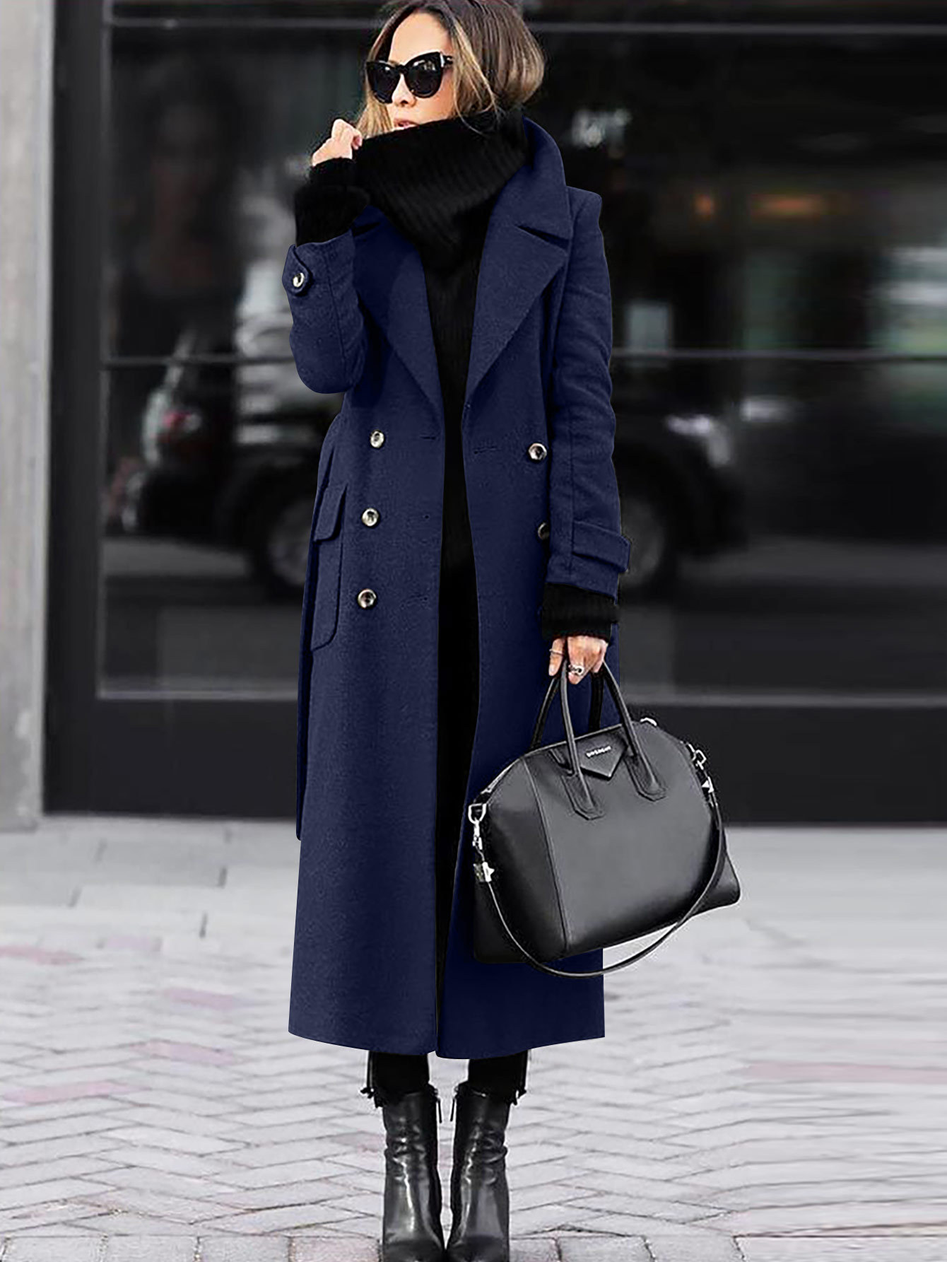 Women's Woolen Casual Fashion Coat Jacket