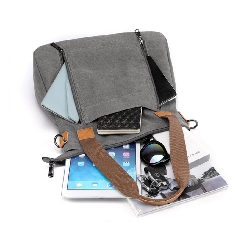 Women Totes All-match Portable Large-capacity Female Canvas Bag Female Casual Shoulder