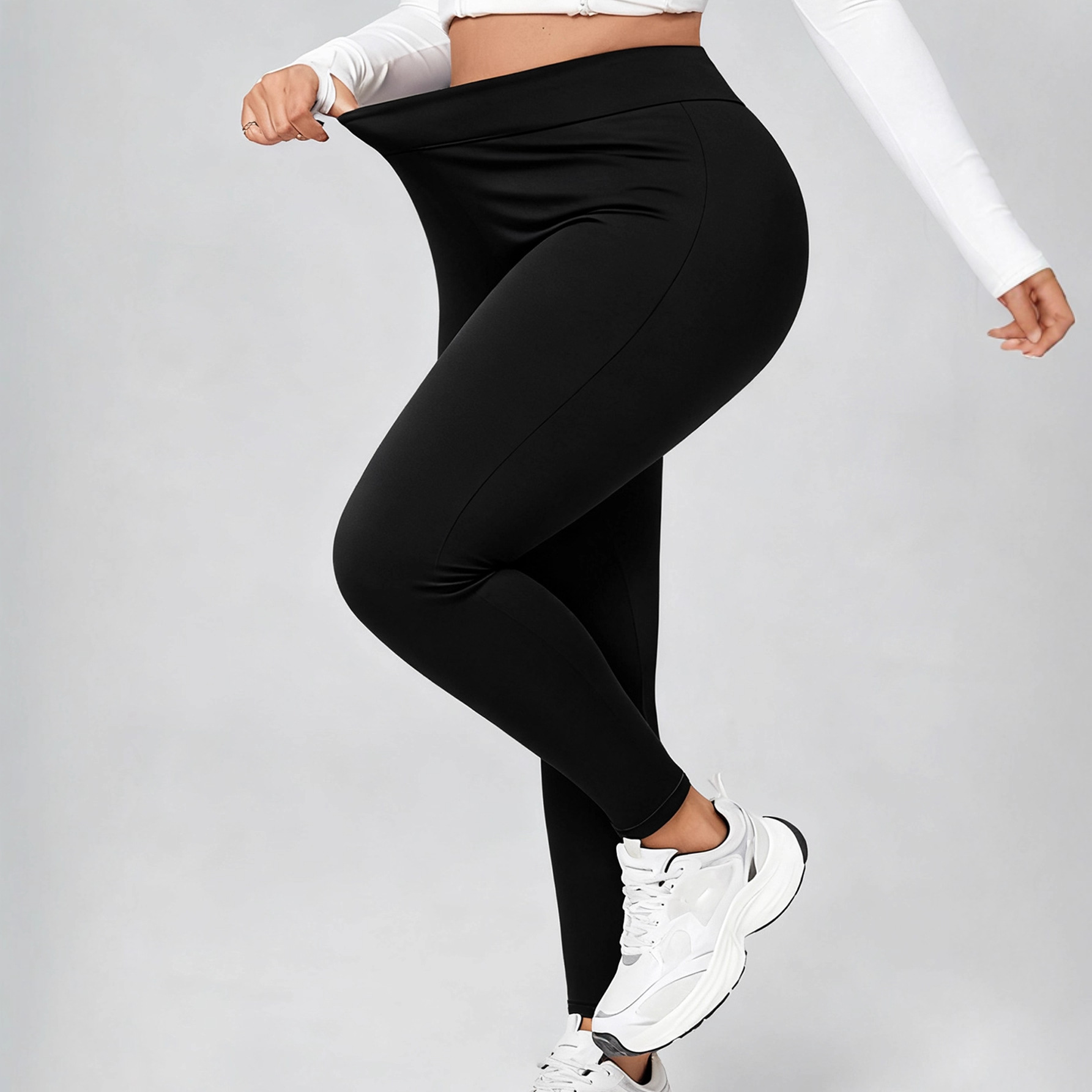 Womens Slim-fit Leggings Fashionable Casual Pants