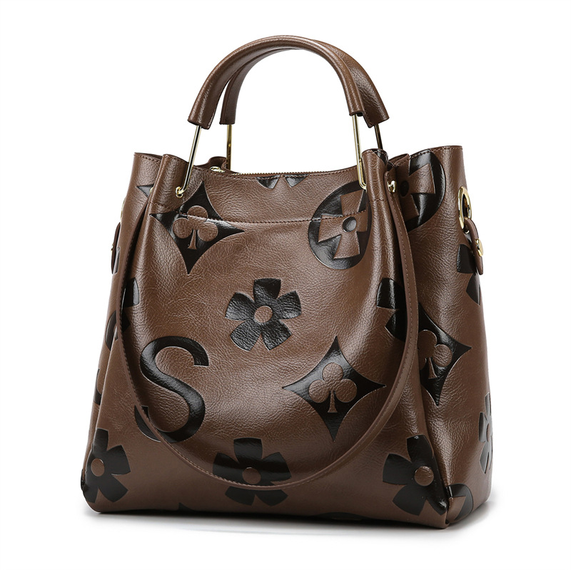 Womens Stylish Large-capacity Bucket Bag Set