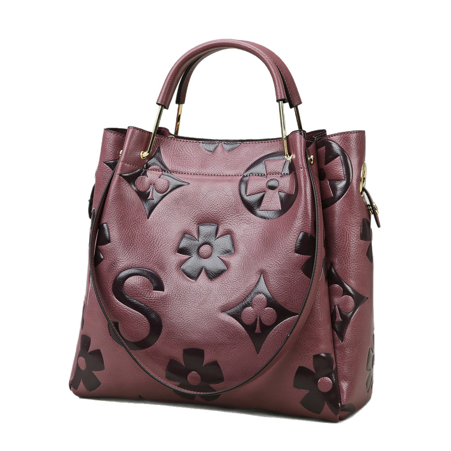 Womens Stylish Large-capacity Bucket Bag Set