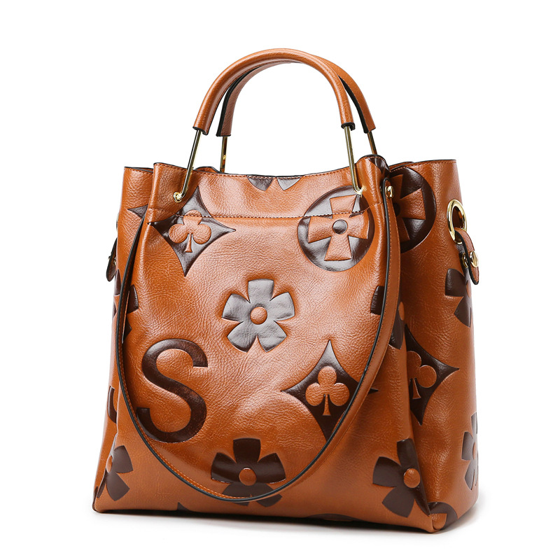 Womens Stylish Large-capacity Bucket Bag Set