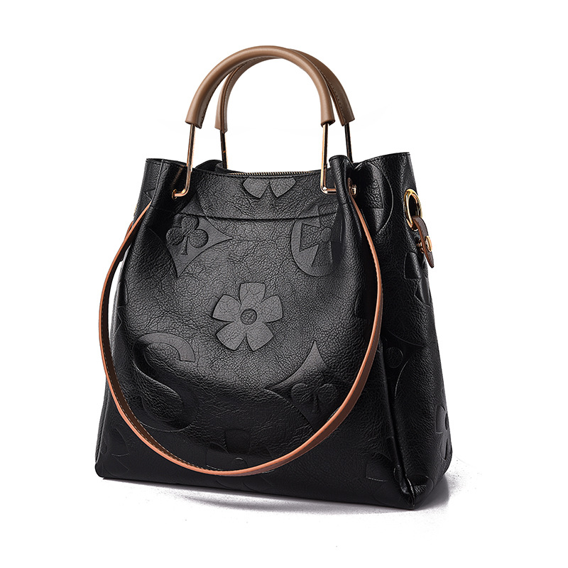Womens Stylish Large-capacity Bucket Bag Set