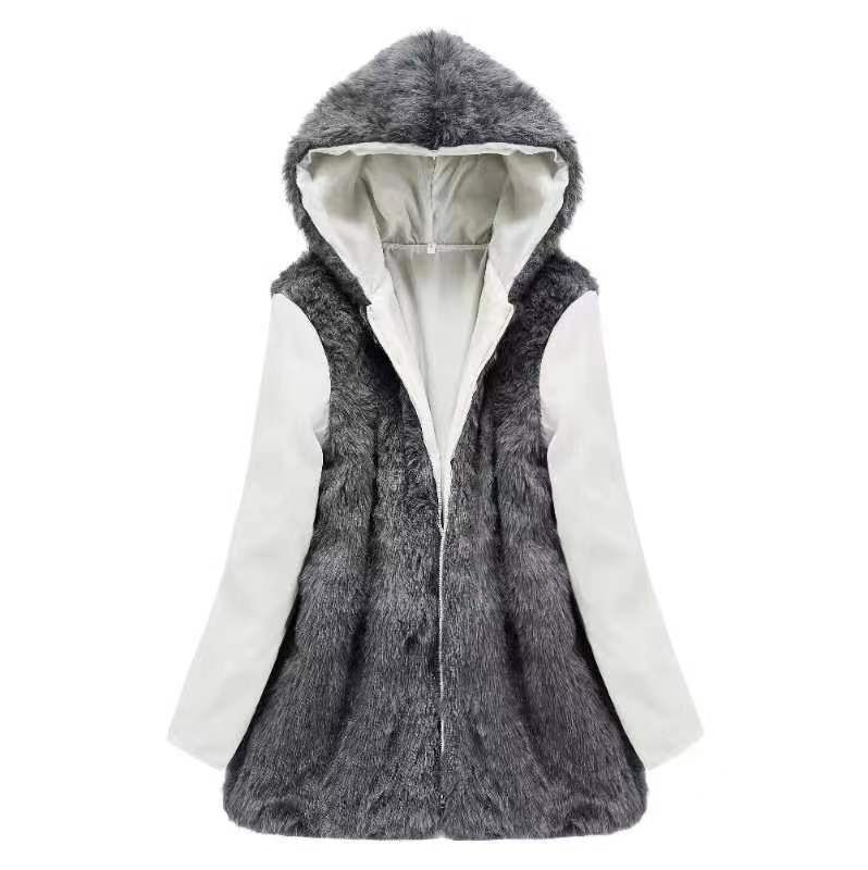 Wool-lining Cotton Coat Mid-length Style