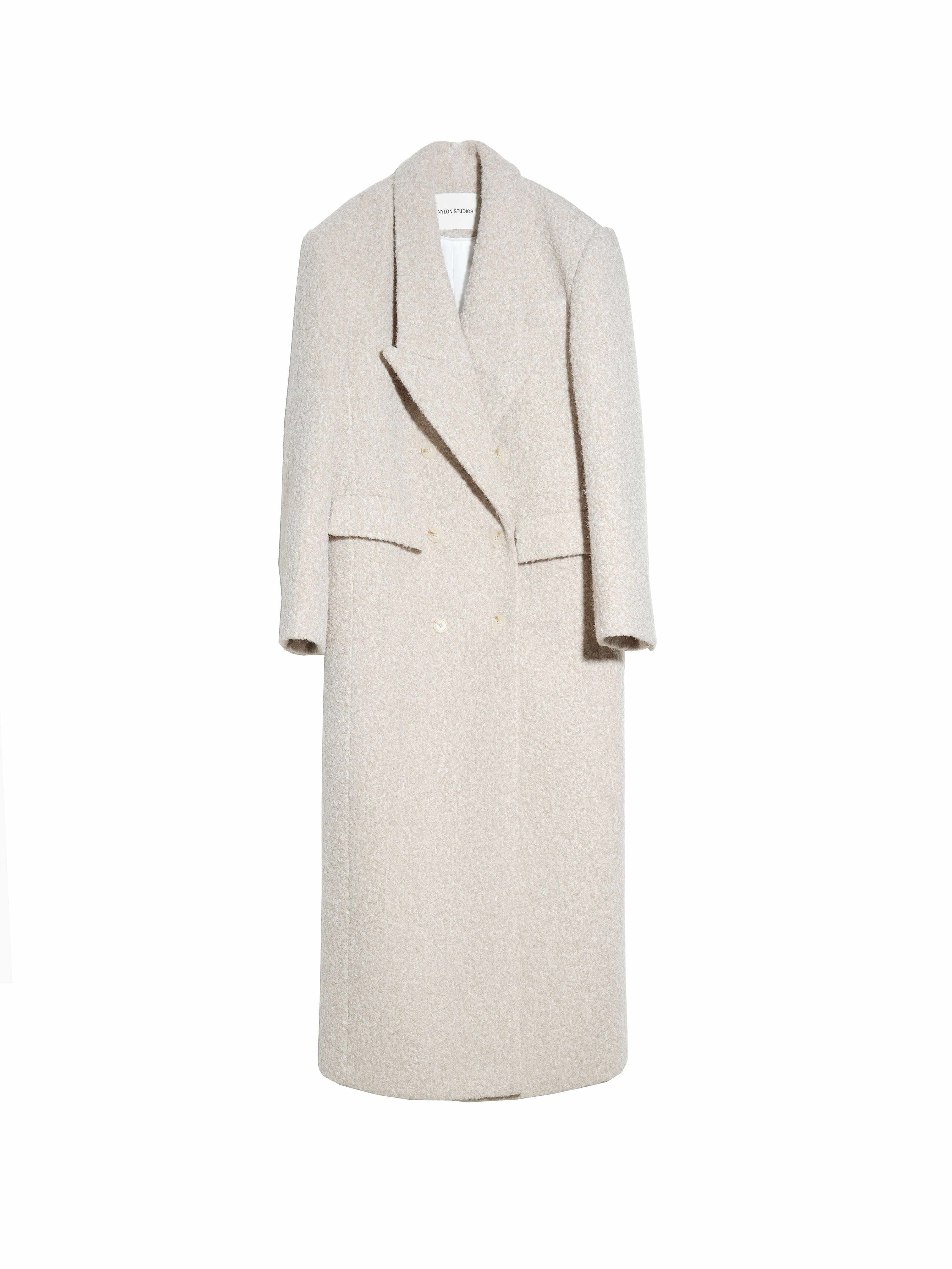 Woolen Super-long Coat Woman