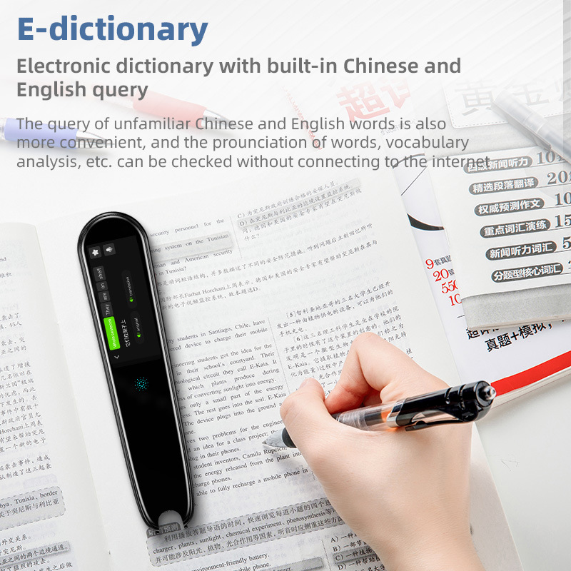X2 internationaler mehrsprachiger Englisch-Leser offline sprechender Stift