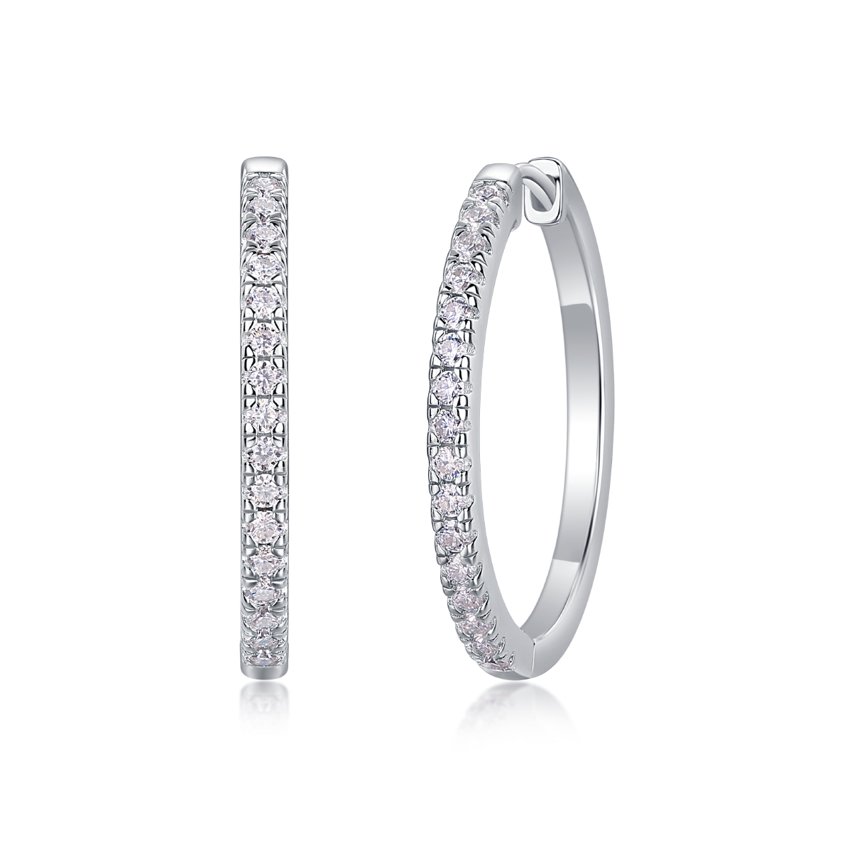 Yuedong Light - Premium Moissanite Luxury Fashion Light Luxury Jewelry Silver Stud