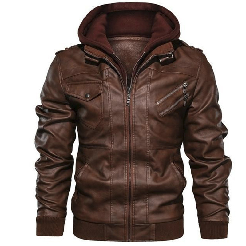 Zipper Digging Bag Straight Hem Autumn And Winter Casual Hooded Zipper Youth Black Stand